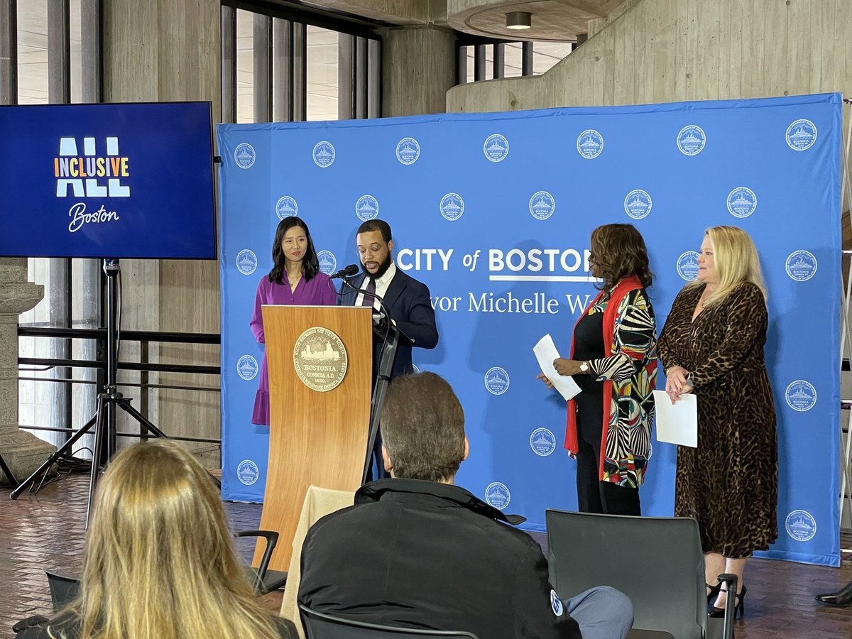 Proud to see @MayorWu & @revrenddoctor announce April 4th -  All Inclusive Day in @CityOfBoston   Grateful to our partners @ProverbAgency @VisitBoston @NBC10Boston! #allinclusivebos
