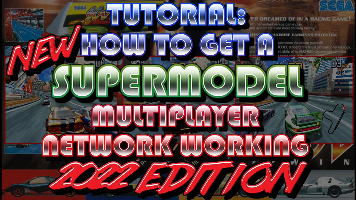 MThunderwing's tweet photo. A new tutorial on How To Get a Supermodel3Multiplayer Network Running using the new simulated netboard option 
https://t.co/JFDL6XYtQ9
#Supermodel3 #Supermodel3Network #DaytonaUSA2 https://t.co/4zAjFVMjcU