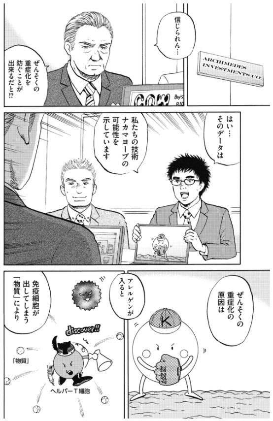 牛島君ビビりながら
投資家へのプレゼン
上手くいくのか?

「新抗体物語」 その22 1/2 
