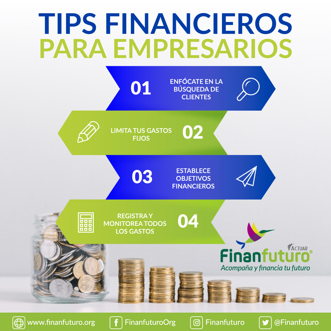 En #Finanfuturo te brindamos herramientas para fortalecer tu empresa o negocio.
#Finanfuturo, cree en el #empresario que eres.