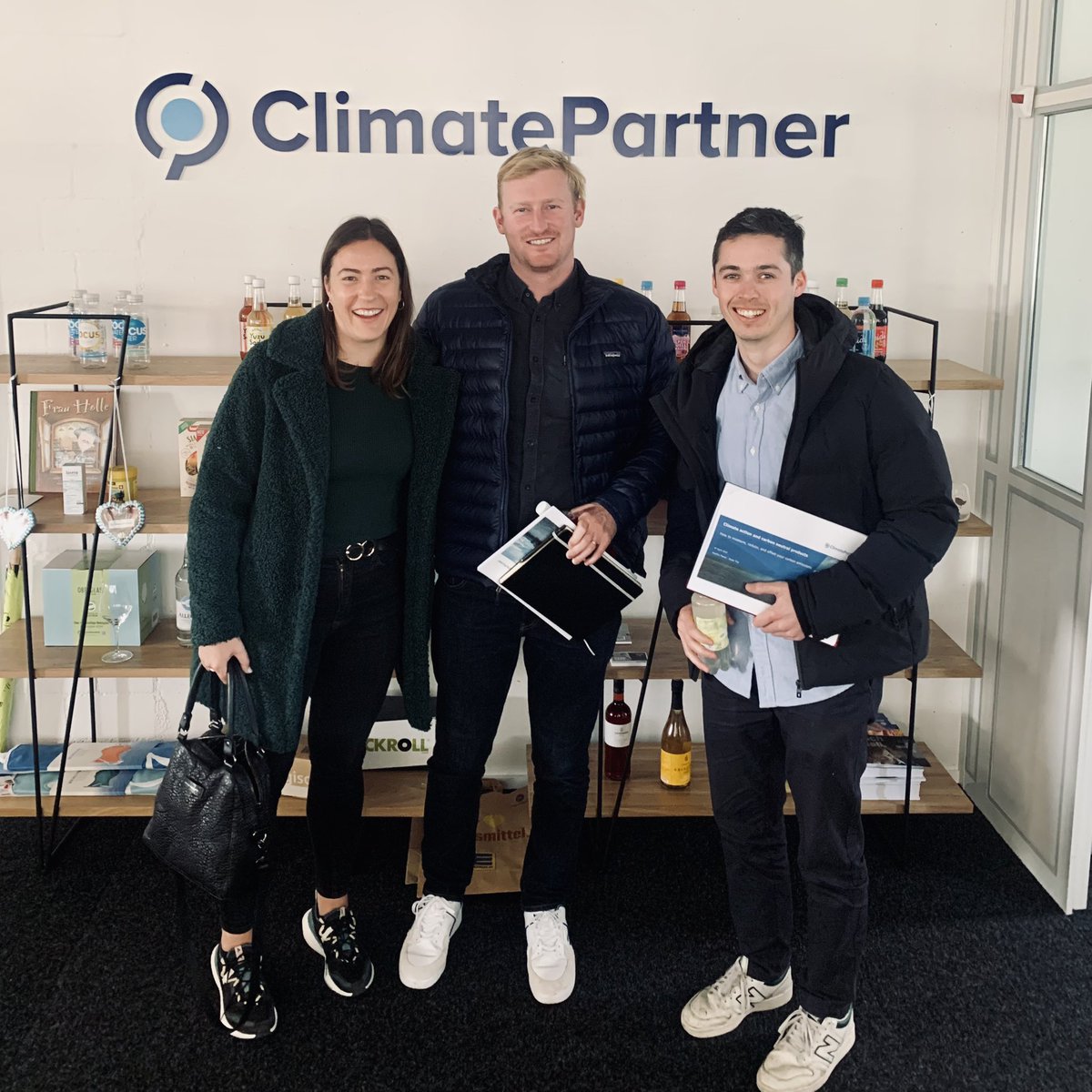 So awesome to meet Vanessa Müller and the team at <a href="/ClimatePartner/">ClimatePartner</a> to learn more about what they are doing to support companies in becoming carbon neutral. 

We also discussed how we can better support and educate our clients and the <a href="/Tenka_Group/">Tenka</a> team on this journey.
