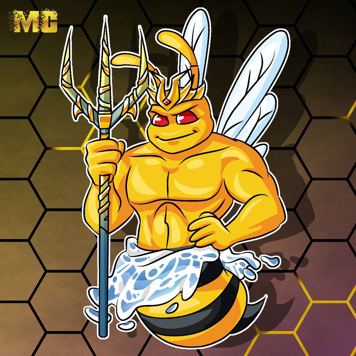 MChainDirector's tweet photo. 1 $HNY($200) &amp; 1 Custom 🐝 PFP GIVEAWAY

For the @hiveinvestments colony only 

Get a PFP just like the one made for @PoseidonNodes 

To enter:
-Like &amp; RT
-Retweet: Hive’s pinned tweet 
-Follow: @MChainDirector 
⁃Have a 🐝 in your wallet
-Comment Done 
-Ends in 48 hours
#BeeMee https://t.co/G8Qjk8xmKn