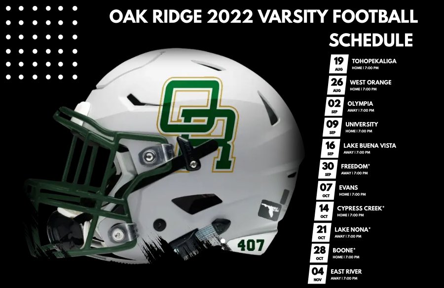 Oak Ridge Pioneers Football tweet media