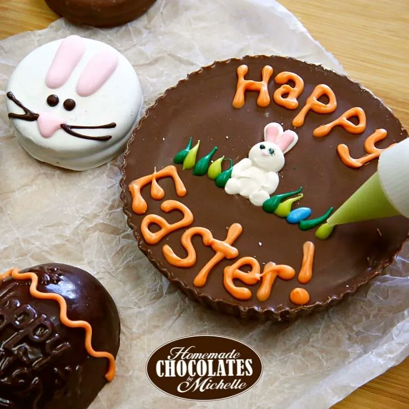 michelleschoc's tweet photo. Our #PeanutButterCups are perfect for sharing with the whole family or will last your kiddo multiple days if they #EasterBunny leaves one of these in their #Easter basket 🧺

💻 #OrderOnline: https://t.co/kSE5QFafW6
☎️ (810) 391-6991 https://t.co/jKKvW3kaDU
