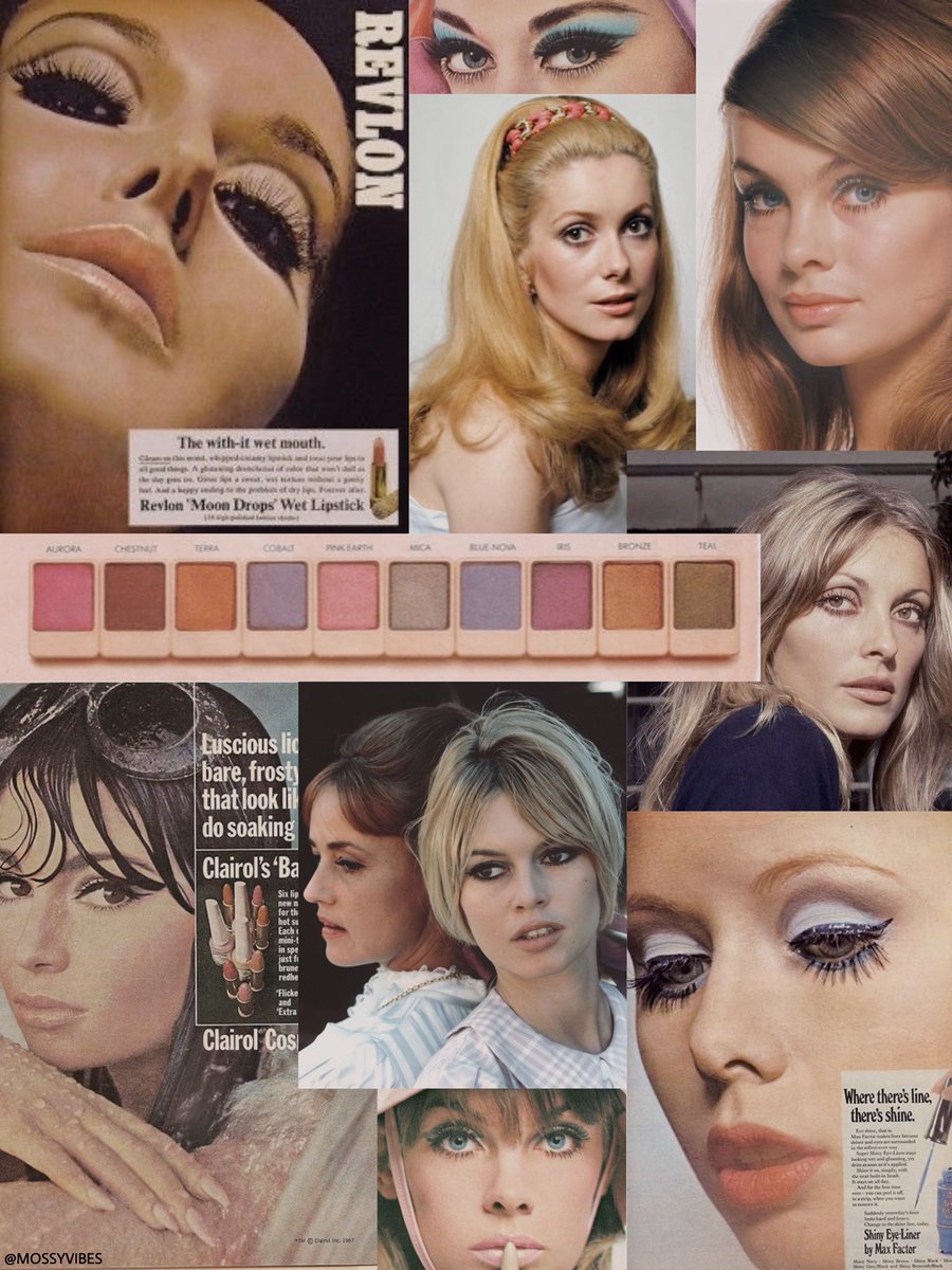 MOSSYVIBES's tweet image. 60s makeup