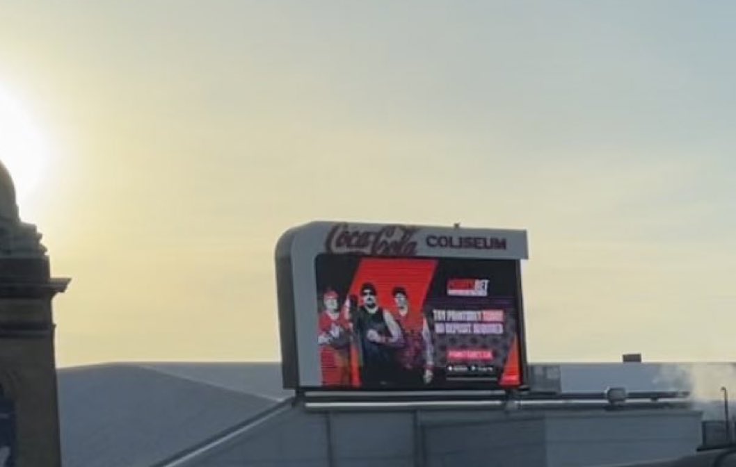 Adam Seaborn on Twitter "PointsBet ads running on an MLSE billboard