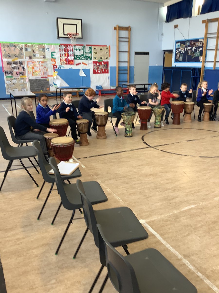 MissHallidayCVP's tweet photo. We loved @DrumfunUK today! Ask us all about it. 🪘 @CanalViewPSEdin https://t.co/smbXFSdBJ2