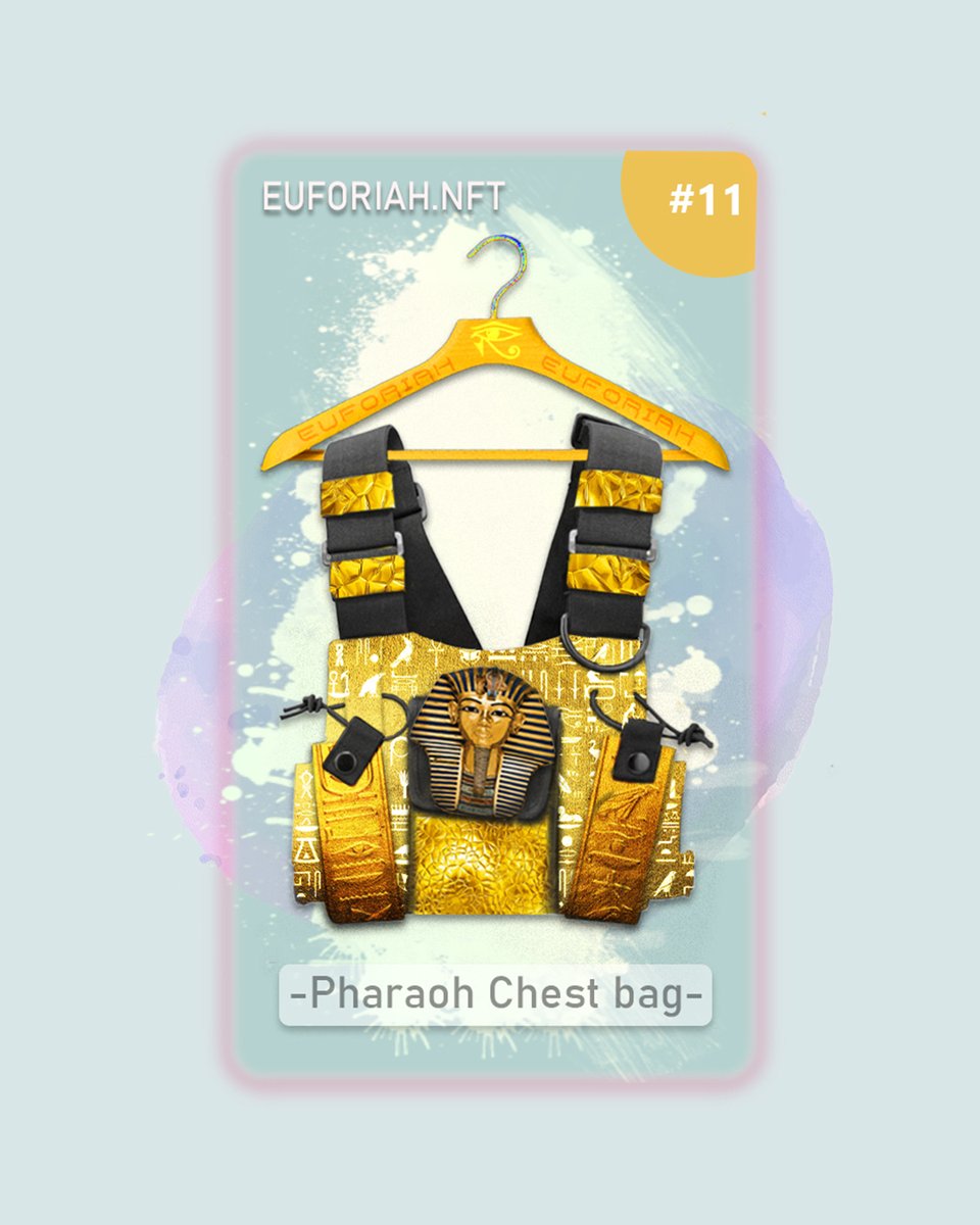 EUFORIAH.NFT (@euforiahn) on Twitter photo NFT streetwear collection 🥳
<a href="/TheBinanceNFT/">Binance NFT</a> pharaoh chest bag #11, de nuestra colección de 100 bolsas de pecho de mar abierto. proyecto para la luna opensea.io/assets/matic/0… #NFTGiveaway #NFTProject #NFTCommmunity #nftcollectors #NFTartists #Gucci #adidas #MetaverseNFT #Metaverse NFT streetwear collection 🥳
<a href="/TheBinanceNFT/">Binance NFT</a> pharaoh chest bag #11, de nuestra colección de 100 bolsas de pecho de mar abierto. proyecto para la luna opensea.io/assets/matic/0… #NFTGiveaway #NFTProject #NFTCommmunity #nftcollectors #NFTartists #Gucci #adidas #MetaverseNFT #Metaverse