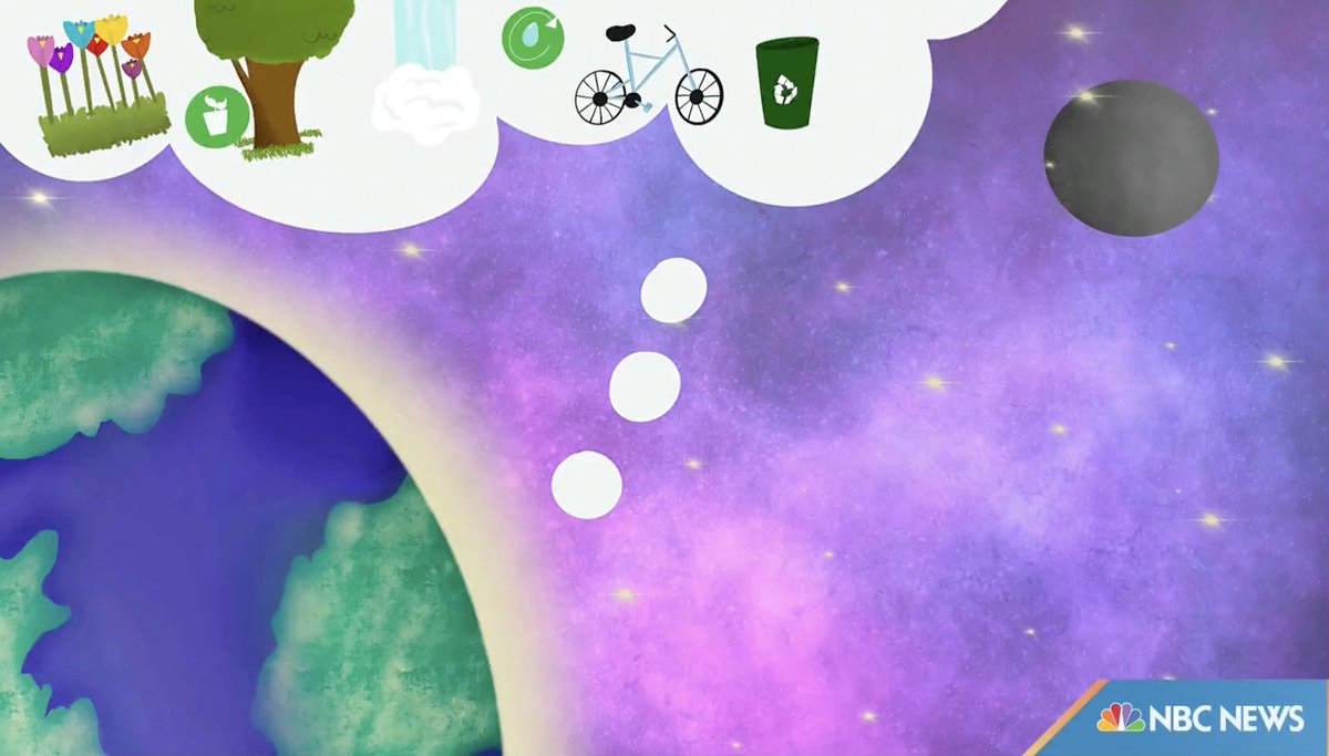 UNEP_NYO's tweet photo. 9-year-old Elle Levine, one of the winning entries for the @rockcenternyc-UNEP-@ClimateMuseum #FlagProject, talks about the art she submitted celebrating the environment on NBC News 🎨
Watch the full segment here:https://t.co/mSA542b2UH https://t.co/3NhraXtxPD