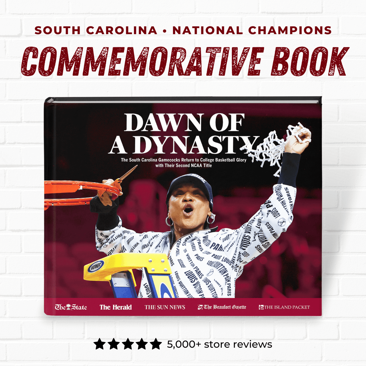 pedimentbooks's tweet photo. CHAMPS! South Carolina caps off a magical season with the national championship, and we're commemorating it with a hardcover book! https://t.co/hyFyUdVBdb https://t.co/gP39UrFmTn