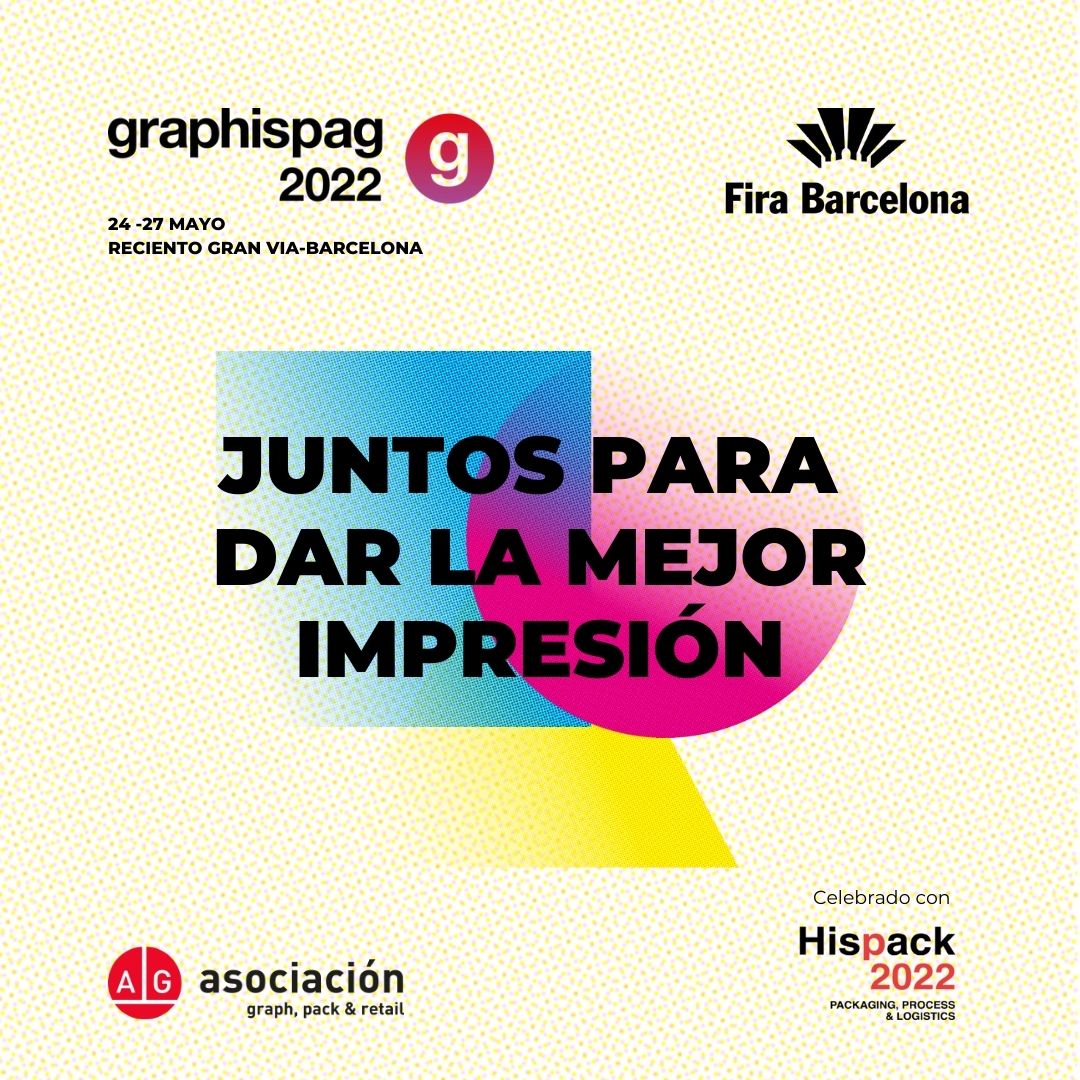 a_crear's tweet photo. Querido socio de A crear, ¡te invitamos a @graphispag2022!
@a_crear es colaborador de salón internacional de la industria gráfica y la comunicación visual que se celebra en Barcelona del 24 al 27 de mayo.
Más info🔸 https://t.co/inwgYdYzQZ
#Colaboraciones #Acrear https://t.co/H4i9P02Bnw