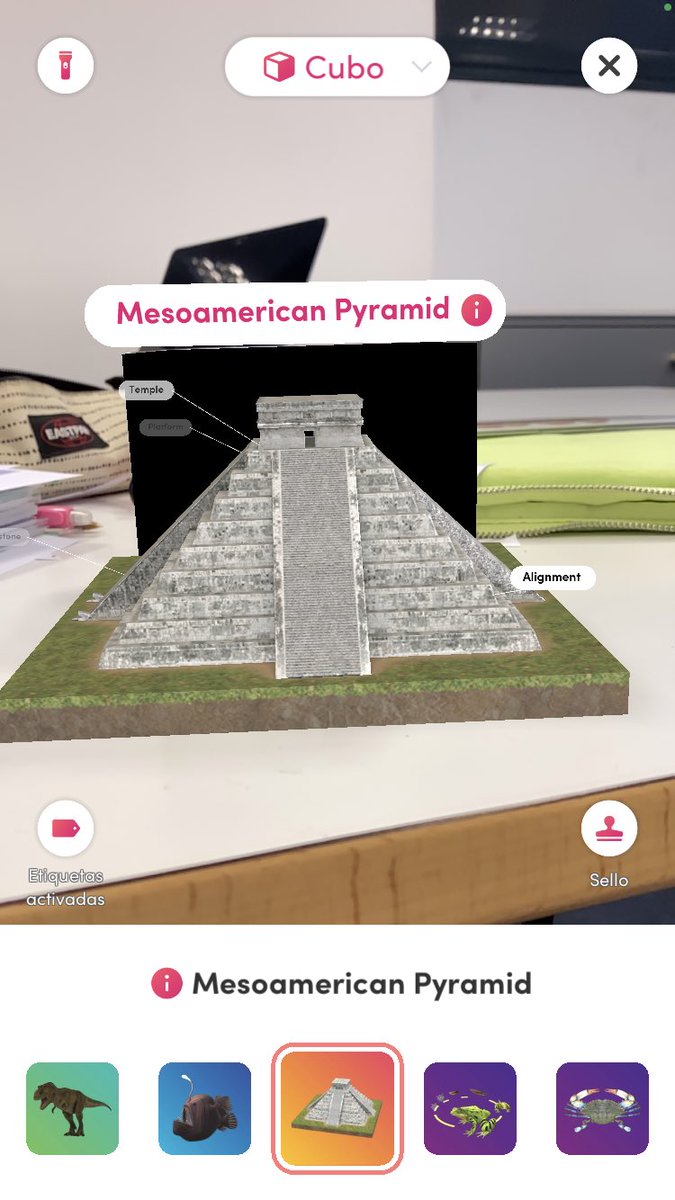 BeatrizFontm's tweet photo. Os dejo algunas imágenes del Merge Cube #MP1855 https://t.co/aH8yGMaAhl