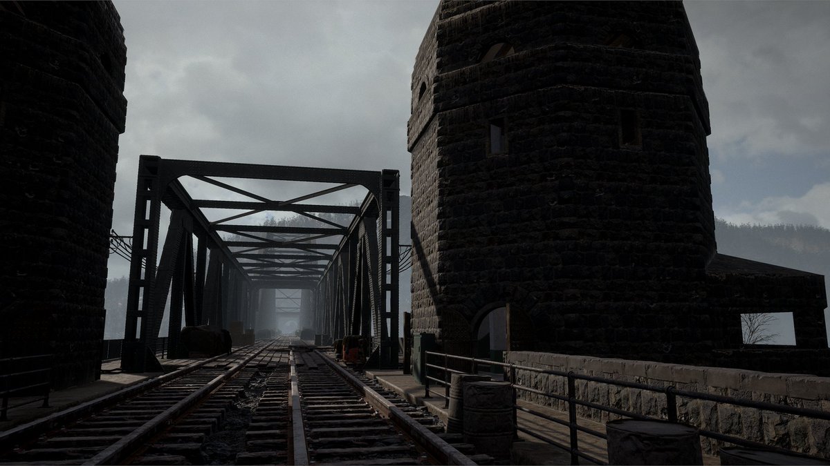 hell_let_loose's tweet photo. Here's a look at Remagen! 📍 

This map focuses on the iconic arena where the Ludendorff Railroad Bridge was central to the Allied advance of armour and troops across the Rhine river.

Coming to PC &amp; consoles this year!

(Good luck crossing) https://t.co/7xAzSZFFPA
