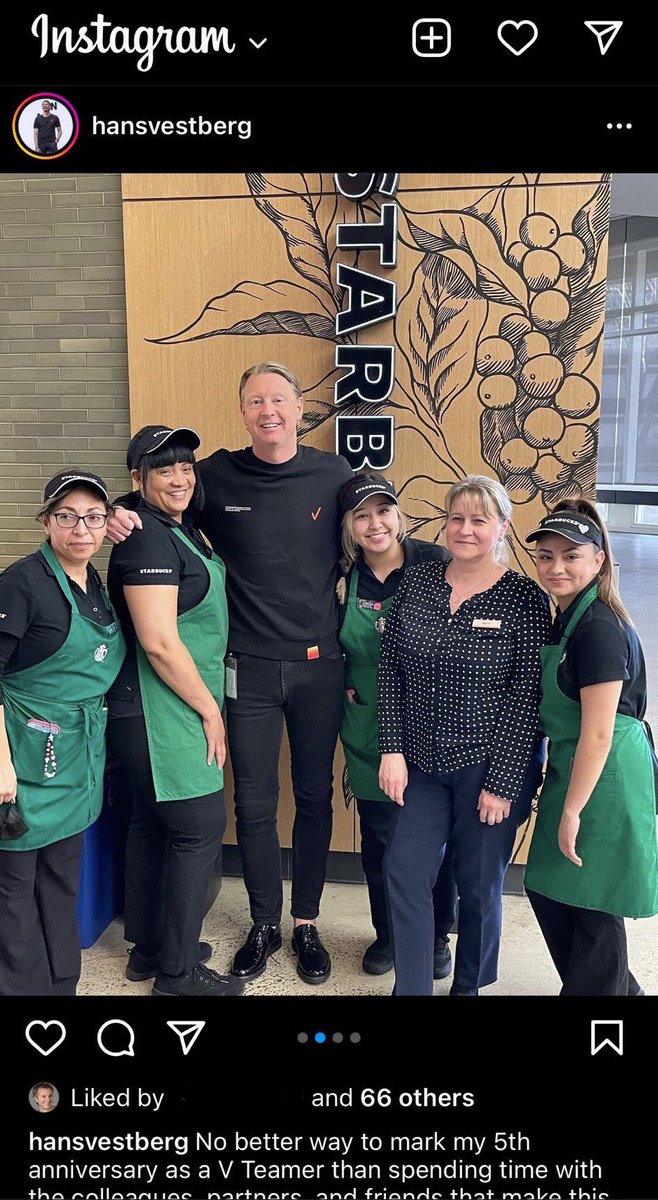 Good morning, <a href="/hansvestberg/">Hans Vestberg</a>! Did you learn a lot from Starbucks workers? Because we sure did 😉 <a href="/SBWorkersUnited/">Starbucks Workers United</a>