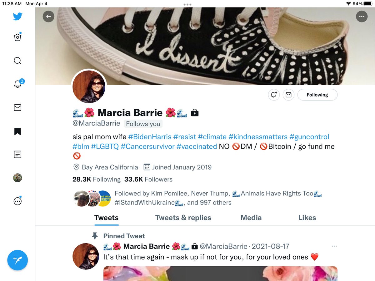 Yippee 🥳 Another Great Resister got her account back 
Congratulations @MarciaBarrie Let’s Welcome her back 
Welcome Back Sweetheart 
🌹♥️🥳🪅🎊🎉🎈🥂🍾🪅🎊🎉🎈♥️🌹