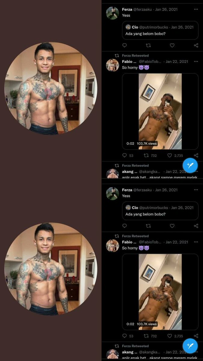 nttsumba1's tweet photo. Fabio
Silakan nonton ini link
https://t.co/JMtSI9Z47J

#malanggay
#malangopenBO 
#malangbotboti
#malangbatu
#surabayabot
#jogjaopenBO 
#jakartaBo https://t.co/Oyjz0POEXE