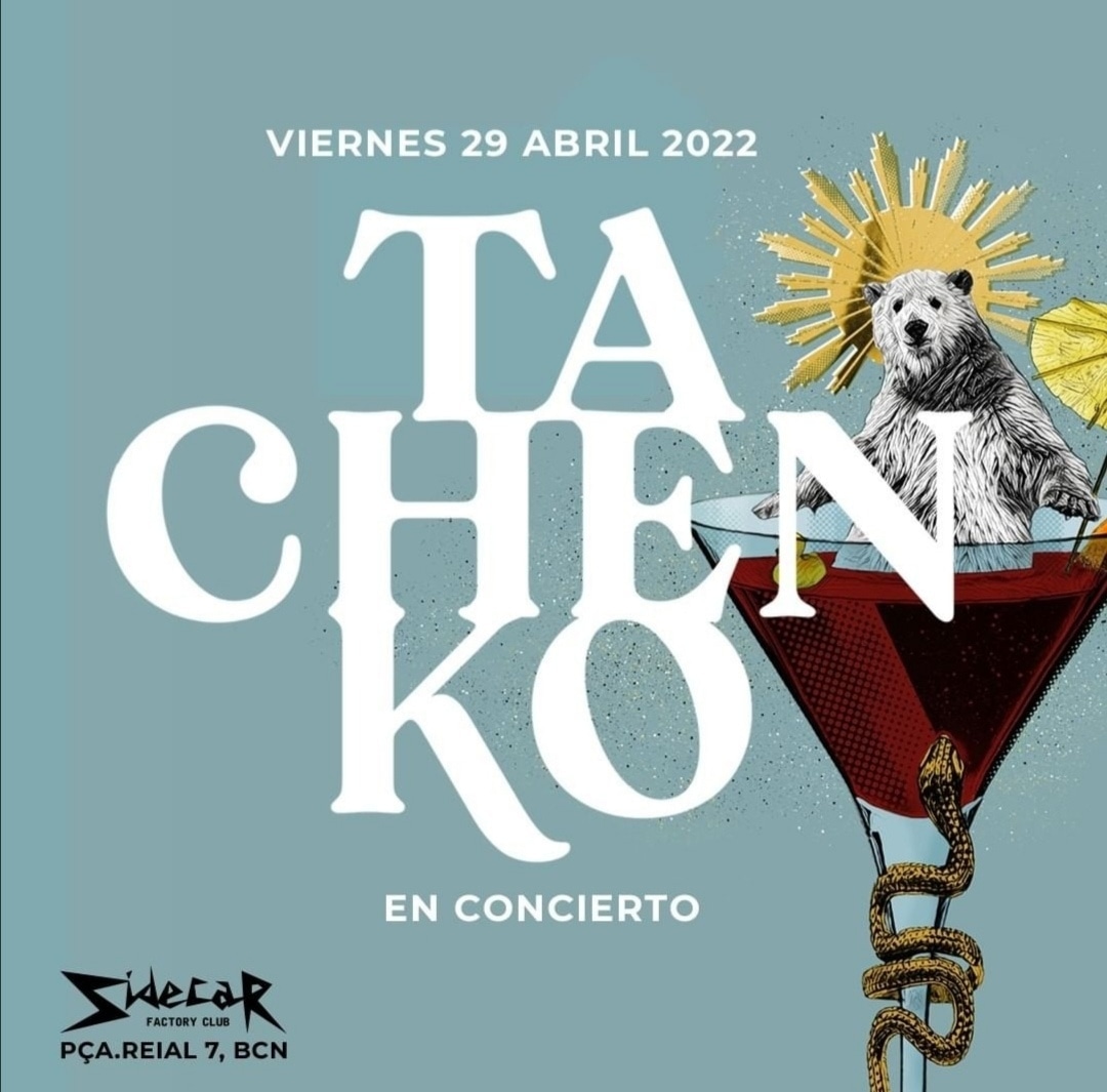 👉@TachenkoGrupo presentarán el fabuloso "Las discotecas de la tarde" (Limbo Starr, 2021) en Barcelona, Sala <a href="/SIDECARbcn/">SIDECAR Factory Club</a>, el próximo 29 de abril.

⭐️Entradas: dice.fm/event/66da3-ta…

⭐️Disco: limbostarr.com/web/producto/t…

<a href="/iwannamanagemen/">I Wanna</a>