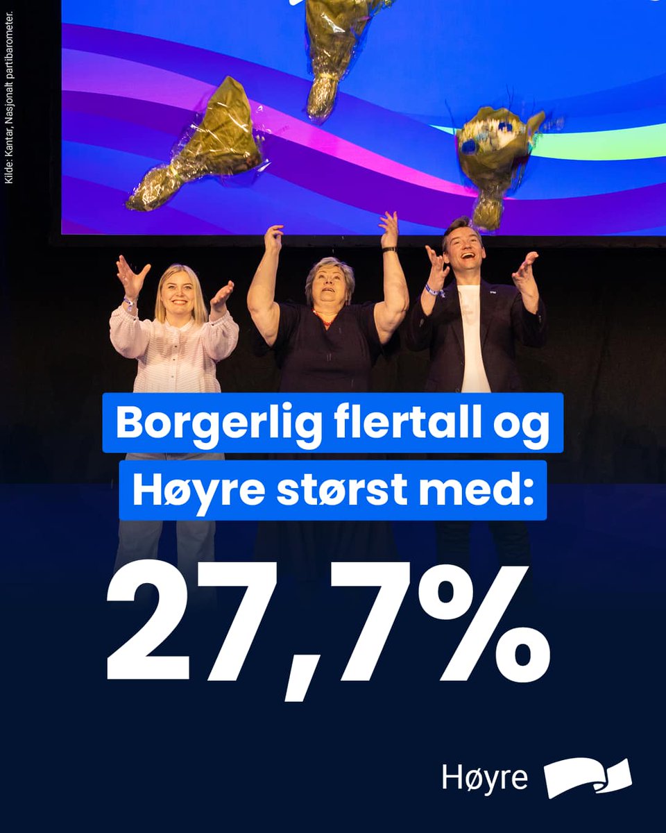 Borgerlig flertall!