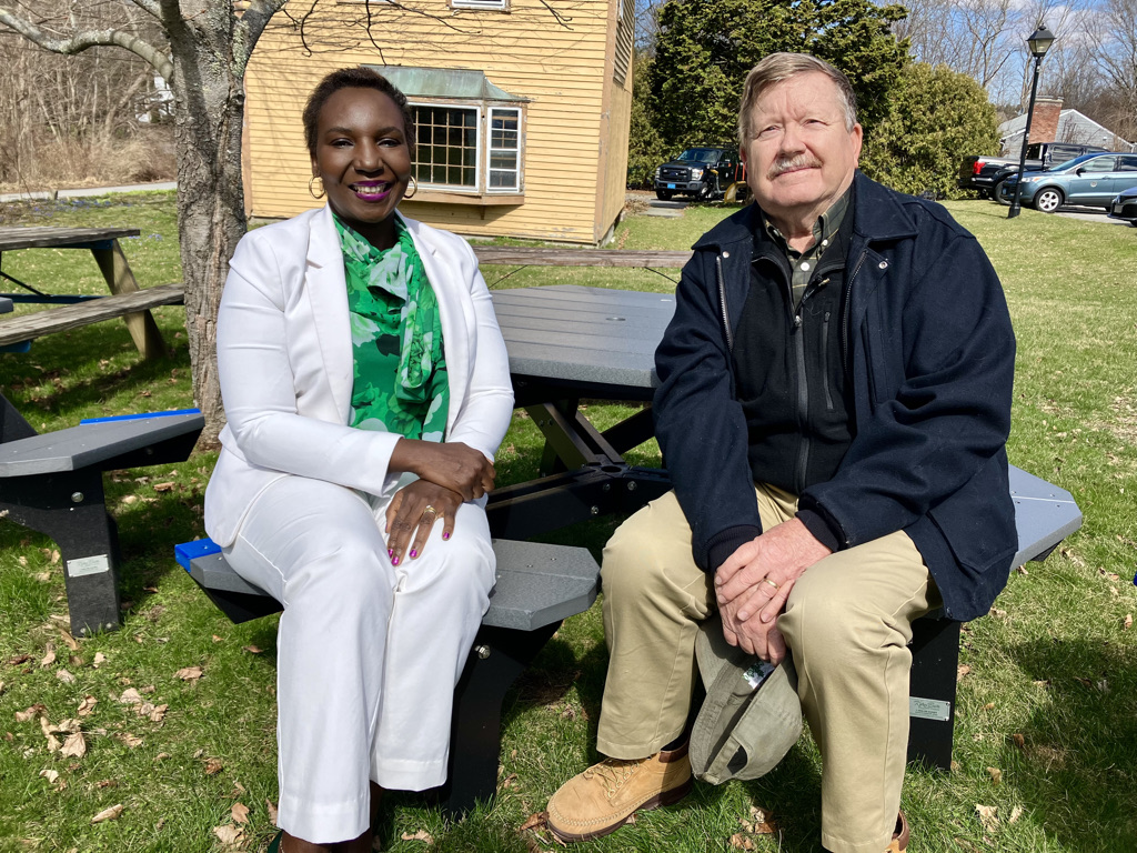 ActonTV1's tweet photo. Acton In Focus filming with long time resident, and Select Board member, Dean Charter, chatting about the @ActonMAGov history. Look out for the Special coming soon on Acton TV
#History #ActonMA #ActonInFocus https://t.co/3MjwmjXYdW