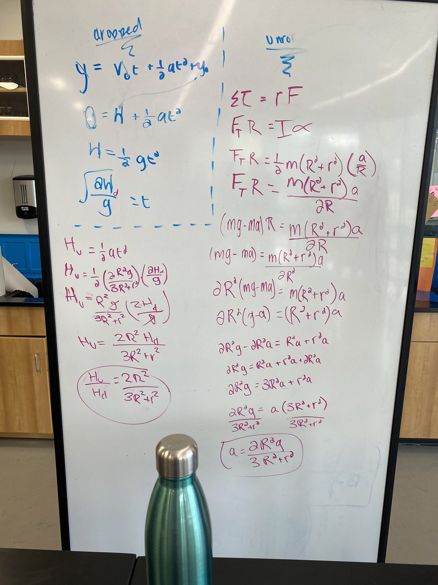 MrPorterPhysics's tweet photo. Some whiteboard work https://t.co/cH3iOxPM9X