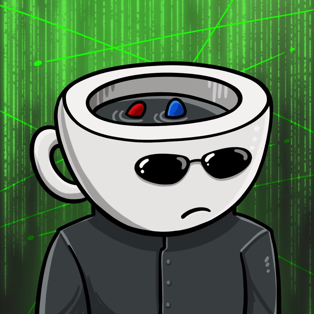 blue pill or red pill? 🔵🔴☕️ 

next 100 interactions with this tweet gets OG role (.025 mint price) 

#NFTGiveaways #NFTCommmunity #nfts
