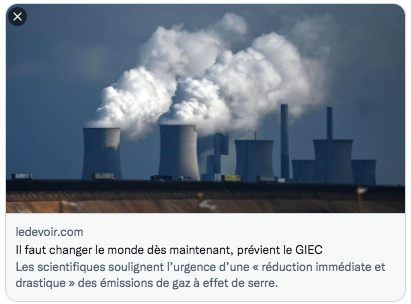 VivreenVille's tweet photo. #GIEC: Il faut des «"changements dans nos modes de vies" afin de lutter contre les bouleversements du climat. Cela passe par l’aménagement des villes, qui doit impérativement permettre de "réduire la consommation d’énergie" et de ressources.» @CharetteB🔗https://t.co/4bHBNJCIHy https://t.co/XvIoxOGegE
