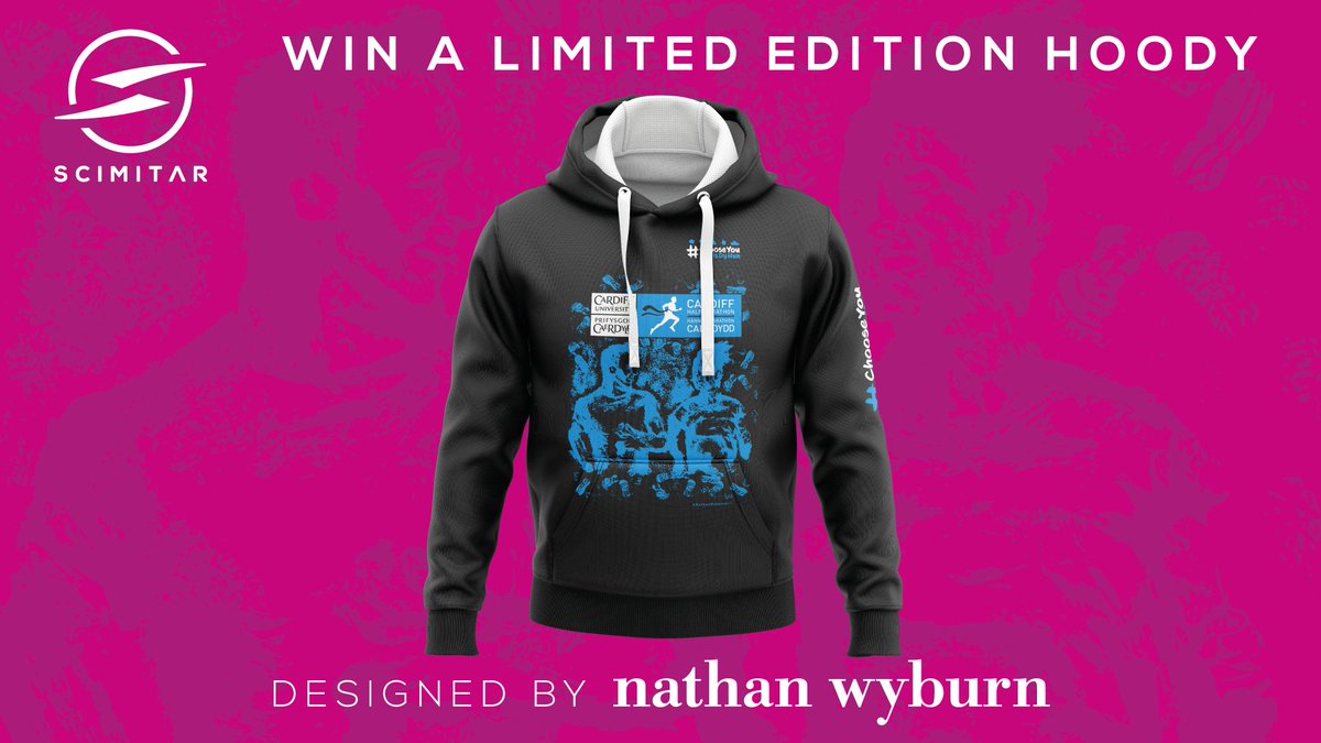 🌟WIN a limited-edition hoody designed by <a href="/NathanWyburnArt/">Nathan Wyburn Artist</a>! 

Simply like &amp; retweet this post &amp; make sure you follow <a href="/ScimitarCustom/">Scimitar Custom</a> for a chance to win!

Buy your hoody at bit.ly/cardiffhalfsci… &amp; £5 will be donated to <a href="/ShelterCymru/">Shelter Cymru</a>!