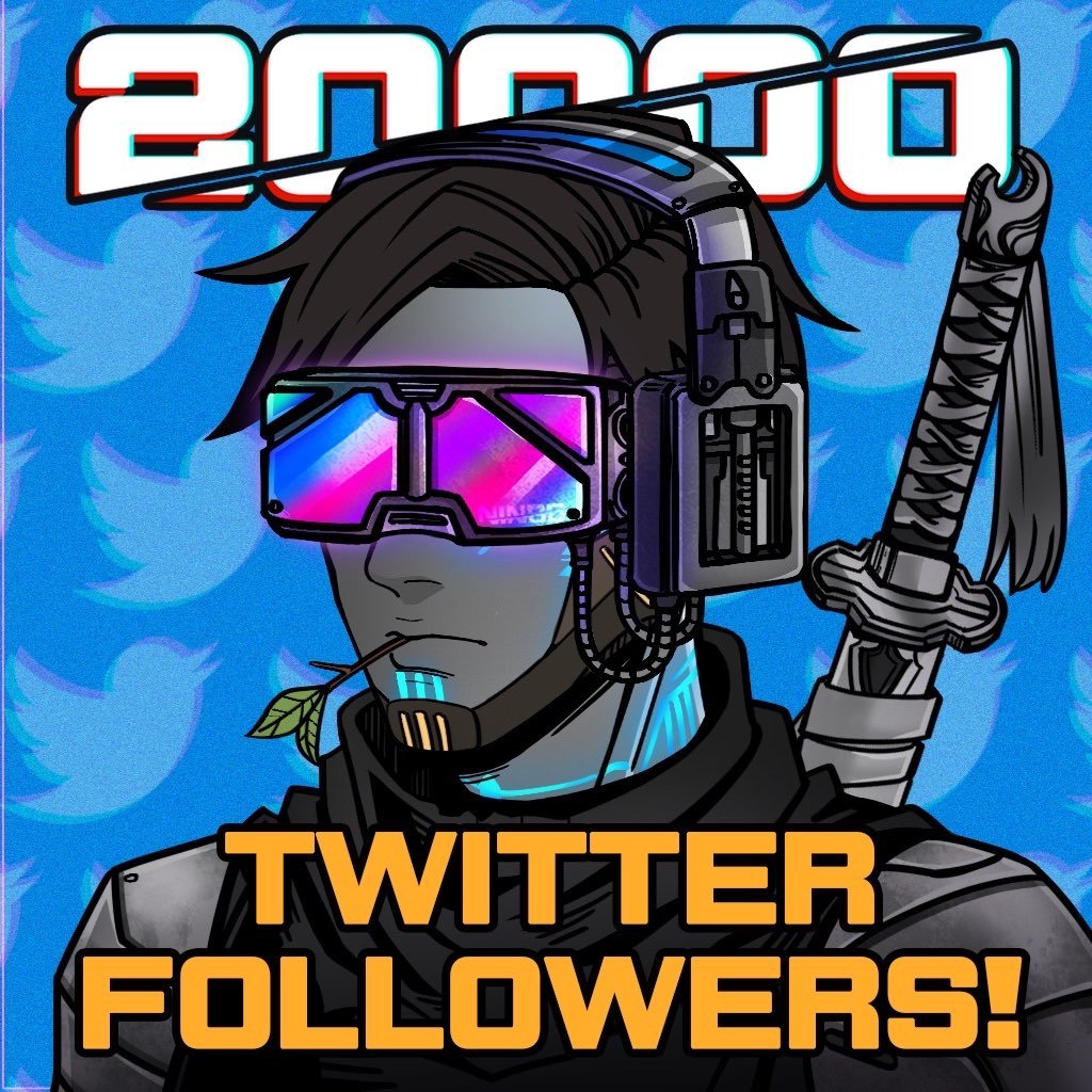 We just reached 20k followers on Twitter🔥
Thanks for all the love and supports👊
To celebrate, we’re giveaway three WL spots !
1️⃣ Follow @nindonft 
2️⃣ ❤️/RT this post 
3️⃣ Tag 3 or more friends
4️⃣ Comment proof below
-
#nft #NFTdrop #mint #ninja #nindo