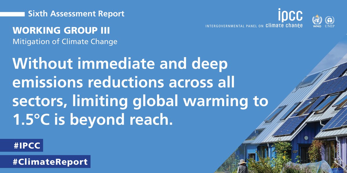 IPCC_CH's tweet image. "The report is very clear: we're not talking about business as usual if we are to address #climatechange"  – #IPCC Working Group III Co-Chair Jim Skea