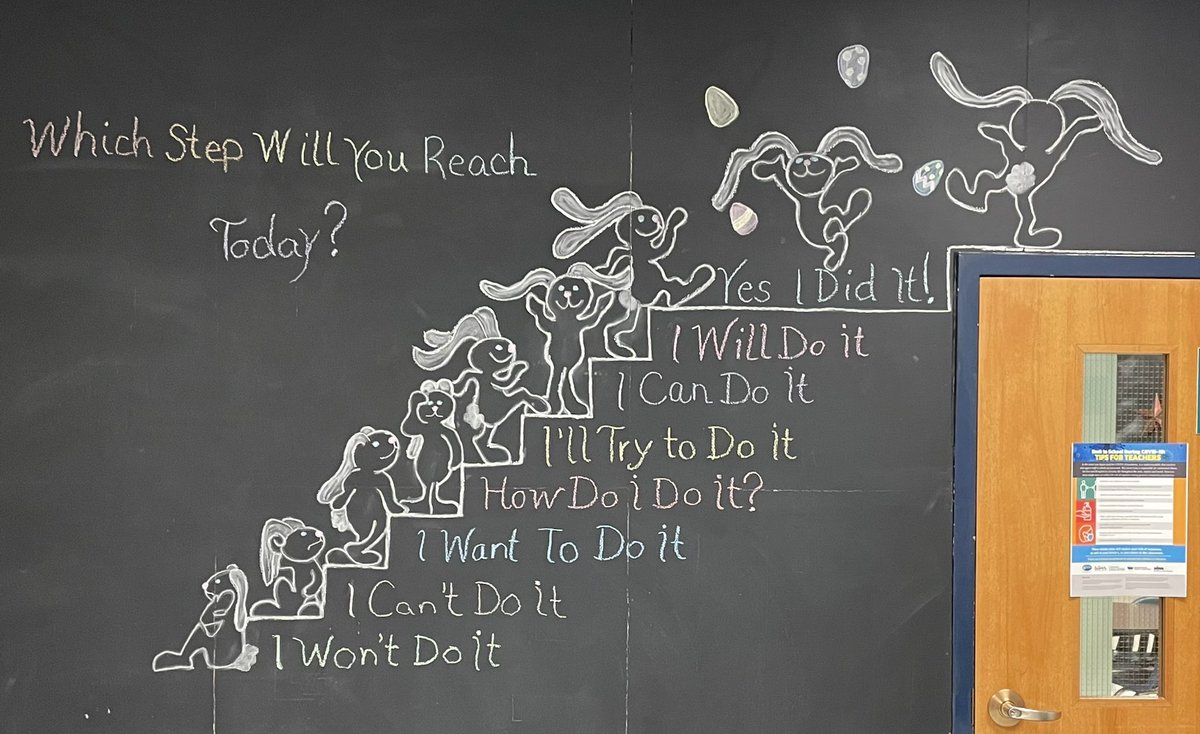 This month our chalkboard art focuses on self-growth <a href="/SMSstallions/">Selvidge Stallions</a> <a href="/OneRockwood/">One Rockwood</a>