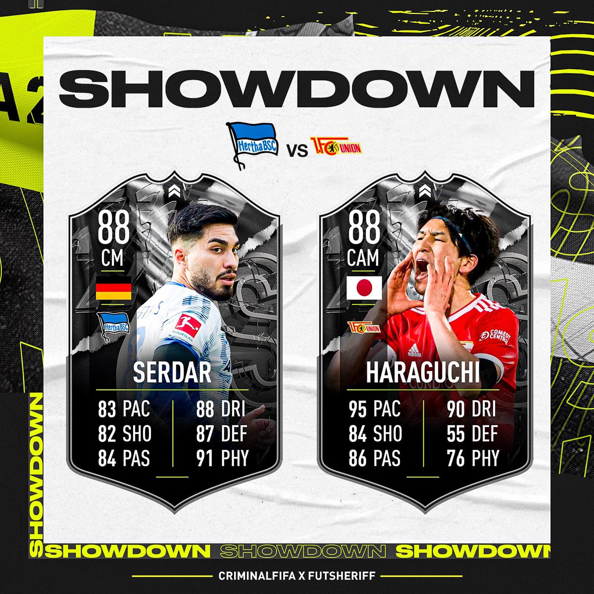 🚨Showdown Serdar vs Haraguchi is coming in the following days.

<a href="/Criminal__x/">Sahil</a> ❤️
#fifa22