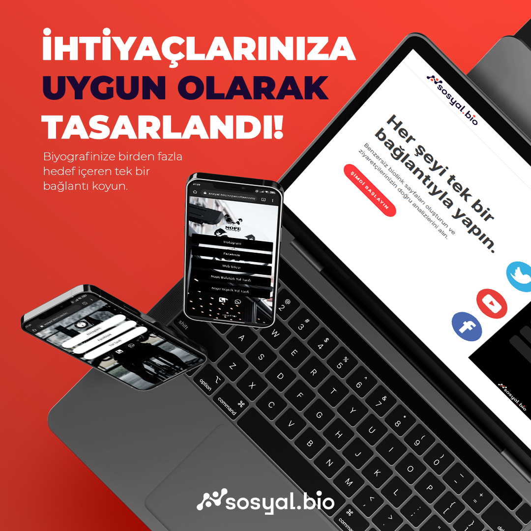 İhtiyaçlarınıza uygun olarak tasarlandı!

Biyografinize birden fazla hedef içeren tek bir bağlantı koyun. Tek bir bağlantı hiç bu kadar güçlü ve çeşitli olmamıştı.

📍 sosyal.bio

#biolink #influencerdigital #sosyalmedya #linkinbio