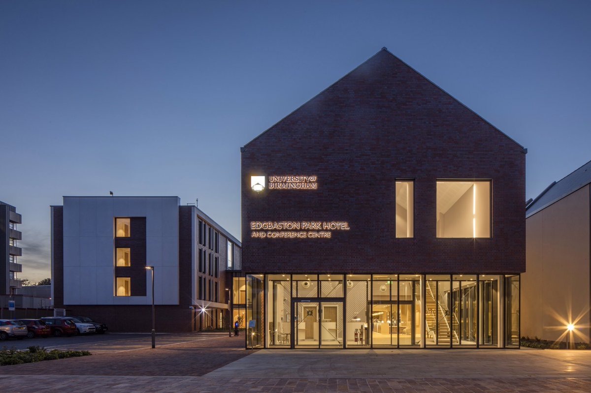 GlancyNicholls's tweet photo. GNA are supporting the #AUDE22 conference this week, at the @unibirmingham Edgbaston Park Hotel and Conference Centre, a scheme designed by GNA and opened to the public in 2018. #universityestates #highereducation https://t.co/QBMEyZb9UH