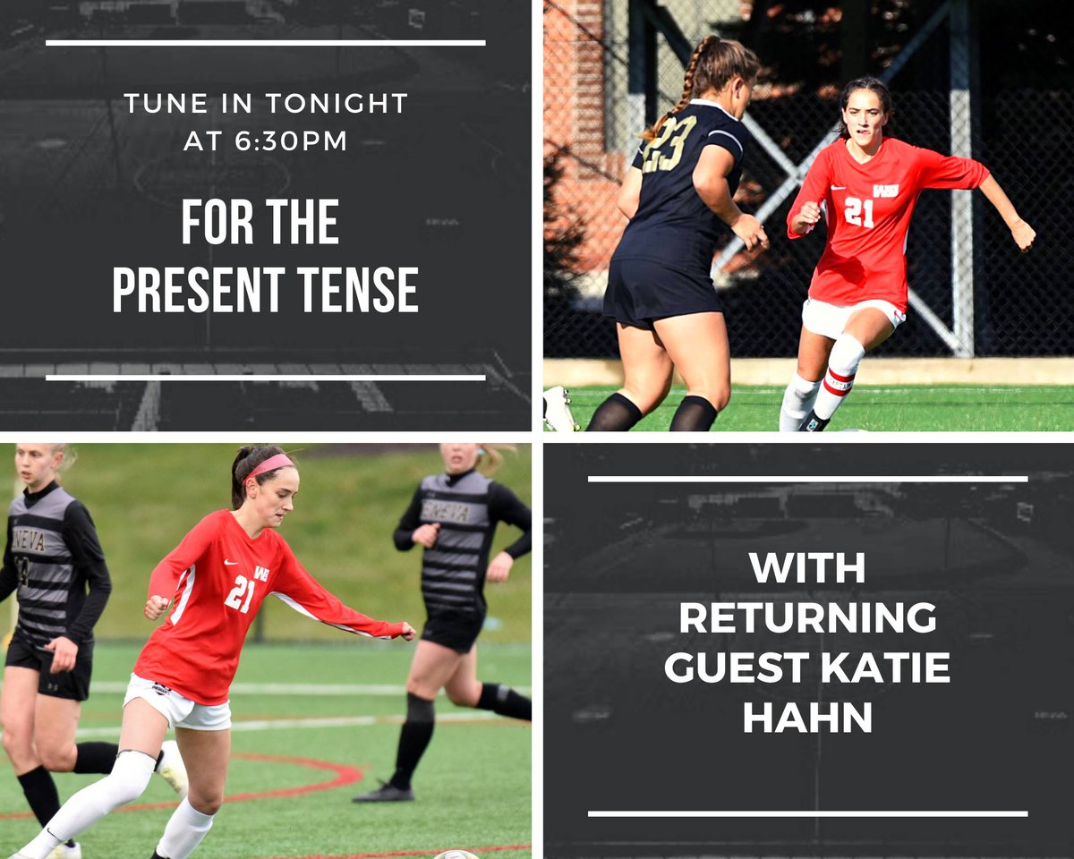 WNJR917's tweet photo. Tune in tonight for the Present Tense with Soccer player and returning guest, Katie Hahn!⚽️ https://t.co/4xJoBq0Vdv