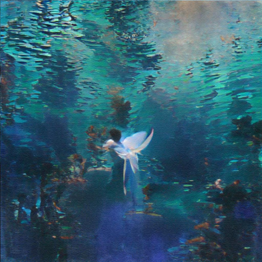 AI painting inspired by monet and my dreams