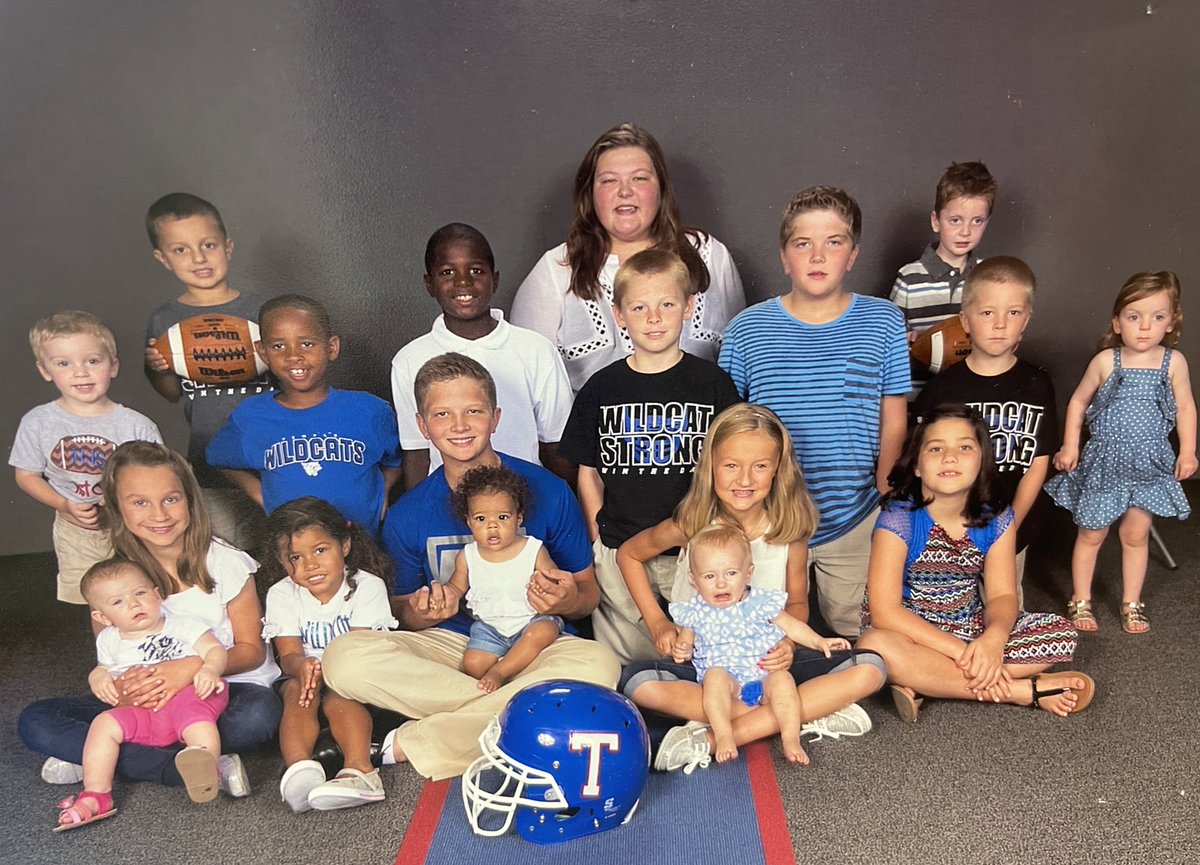 WSkrabanek's tweet photo. See any former, CURRENT or a future Wildcats in this picture? 2014 Football Coaches & AT kids... #TempleProud @MikalPilot @chloe_prentiss @carsyn_prentiss @RumfieldTJ @CoachKnox3 @IM_CP7 @templewildcats #thingsyoufindwhencleaning https://t.co/AiNVZyjQ3F