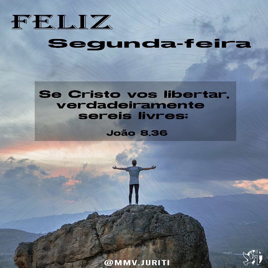 Feliz Segunda-feira! Que está semana seja a melhor de nossas vidas até então!