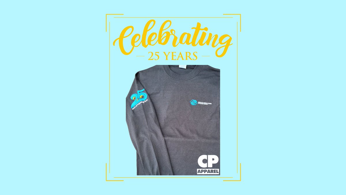 CPApparelInc's tweet photo. @bgcdt is celebrating their 25th Anniversary in giving youth the tools they need to be successful now &amp; in the future! Thanks for letting #CPApparelinc partner with you to provide your #promoitems &amp; #apparel! #helpingbusinessesexpressthemselves https://t.co/0mOv5LLxWX