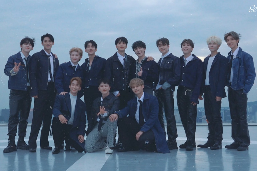 soompi's tweet photo. #SEVENTEEN Drops Schedule Teaser For Upcoming English Pre-Release Single 
https://t.co/9cpK1tojhs https://t.co/J4v78Vx7iJ