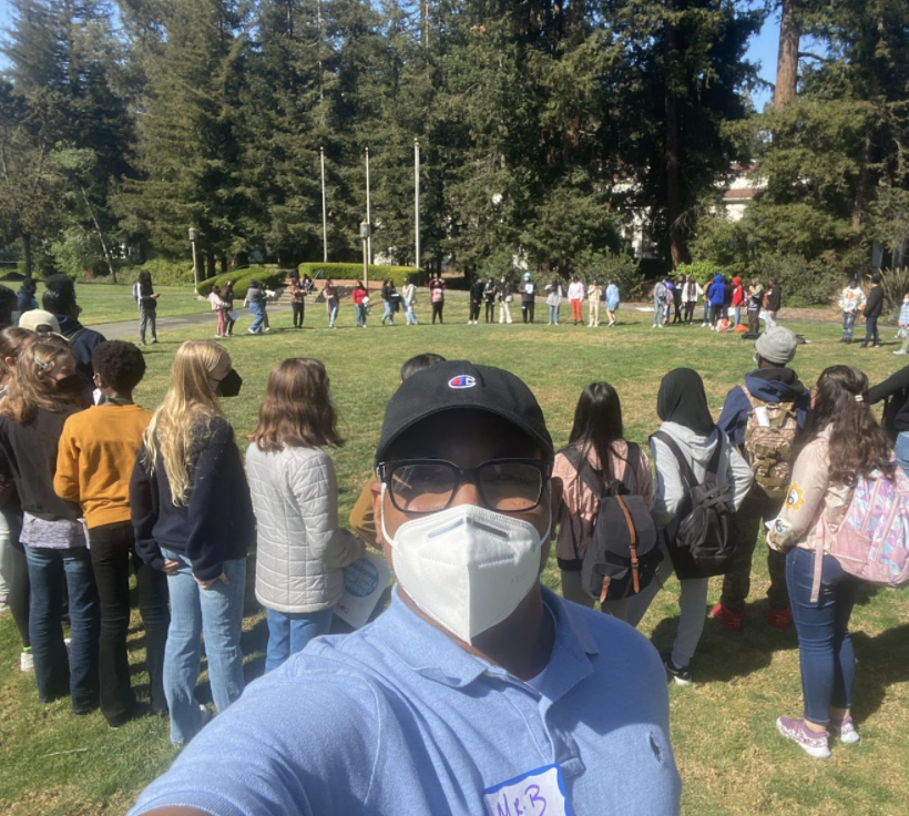 OUSDNews's tweet photo. United for Success students recently attended the Middle School Ethnic Studies conference Mills College. 

Shout out to Restorative Justice Facilitator Elisha Butler IV and Restorative Justice Coordinator David Yusem for the photos. #iamOUSD https://t.co/rTinsrniui