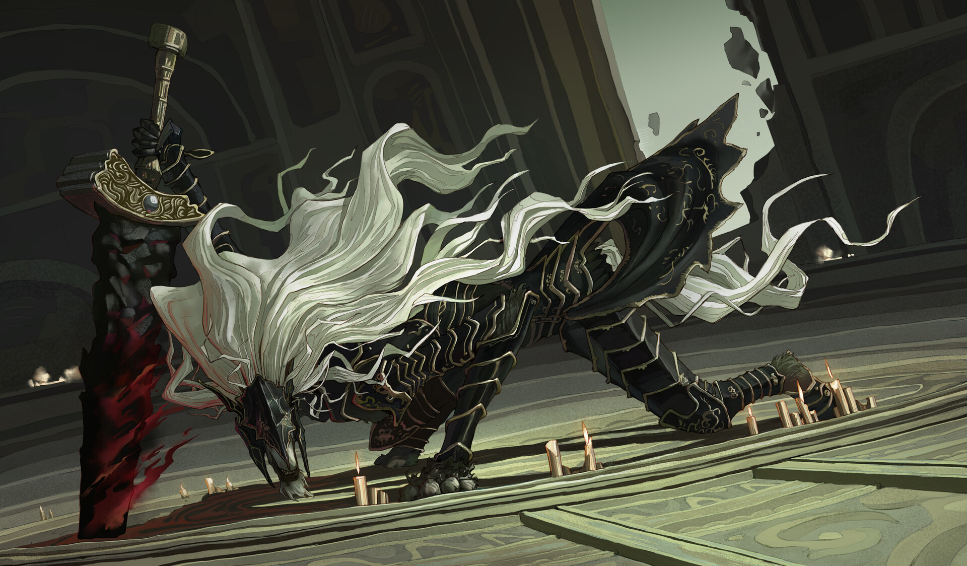 Andrea Basile on Twitter: "RT @VideoArtGame: Fan art | Elden Ring