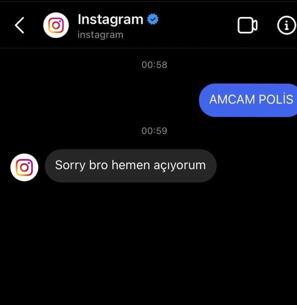 mesajmenvip's tweet photo. İşte o sihirli kelime; AMCAM POLİS https://t.co/NfQRUu6RYm