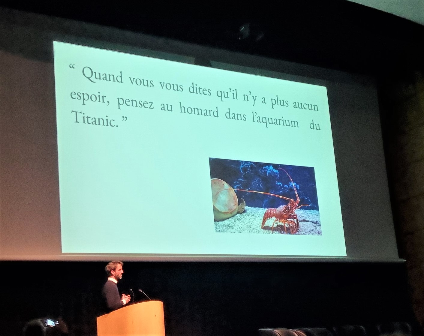 Alexis Kauffmann on Twitter "[le homard de l'espoir] Nicolas Léger