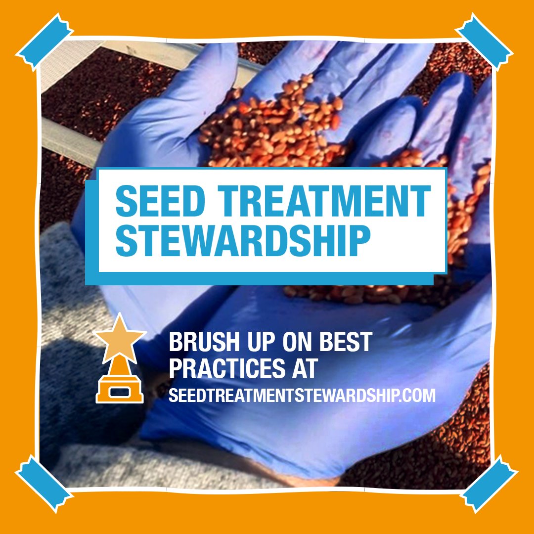 Growing food for the world is an important job. So is making sure it’s done responsibly. 💪🌱 

Check out safety tips on how to best handle treated seeds at SeedTreatmentStewardship.com. 
#BiggestJobOnEarth #BeSure #Plant22 #BeAGoodSteward