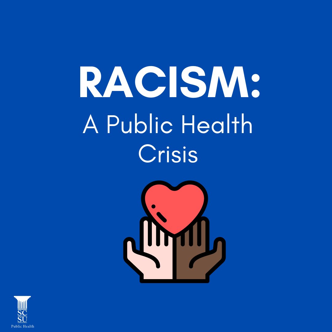 Today is the first day of National Public Health Week, sponsored by APHA. Today's theme highlights racism as a public health crisis. Racism causes inequities that lead to poorer health and disparities. #racismisapublichealthcrisis #NPHW #healthequity