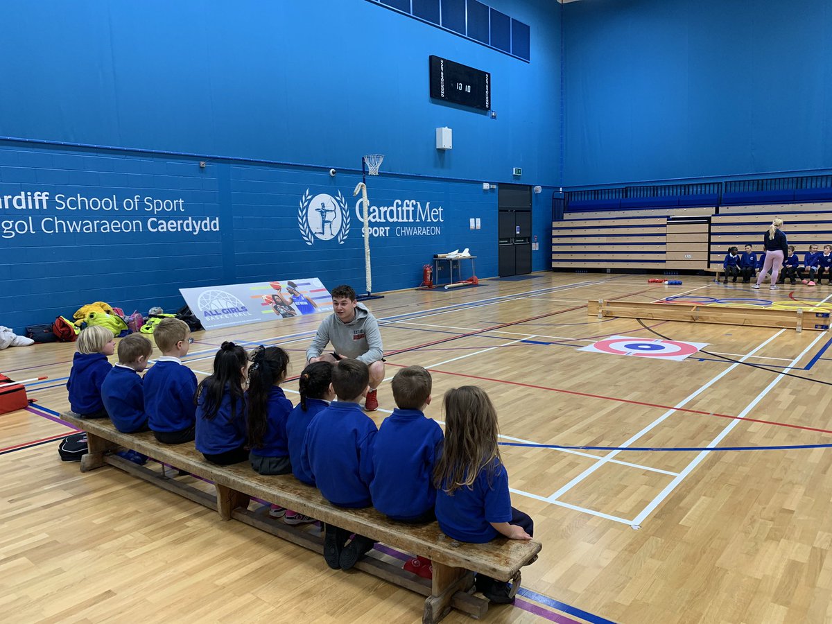 CoedGlas2027's tweet photo. Year 1 had an amazing day at @cardiffmet with @SportCardiff learning about different disability sports and the challenges they may face when playing sports. The coaches were fantastic and the children went away understanding the importance of inclusivity in sports. Diolch! https://t.co/W4Bx0DN2VN