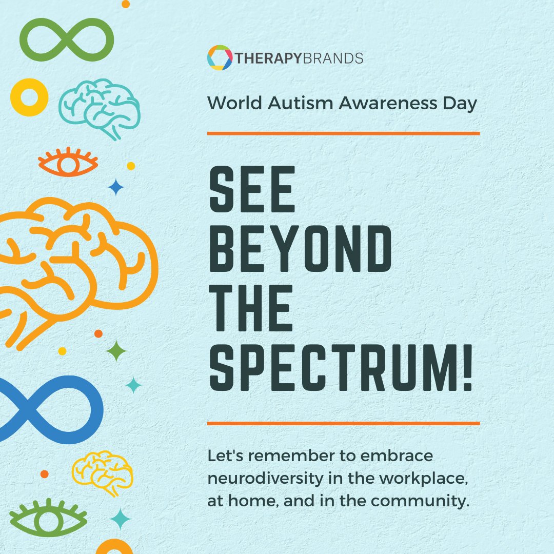 It's Autism Awareness Month! Encourage kindness, acceptance, and understanding. Let's create a world where people with autism can reach their full potential! #autism #ABA #onthespectrum #seebeyondthespectrum #autismawareness