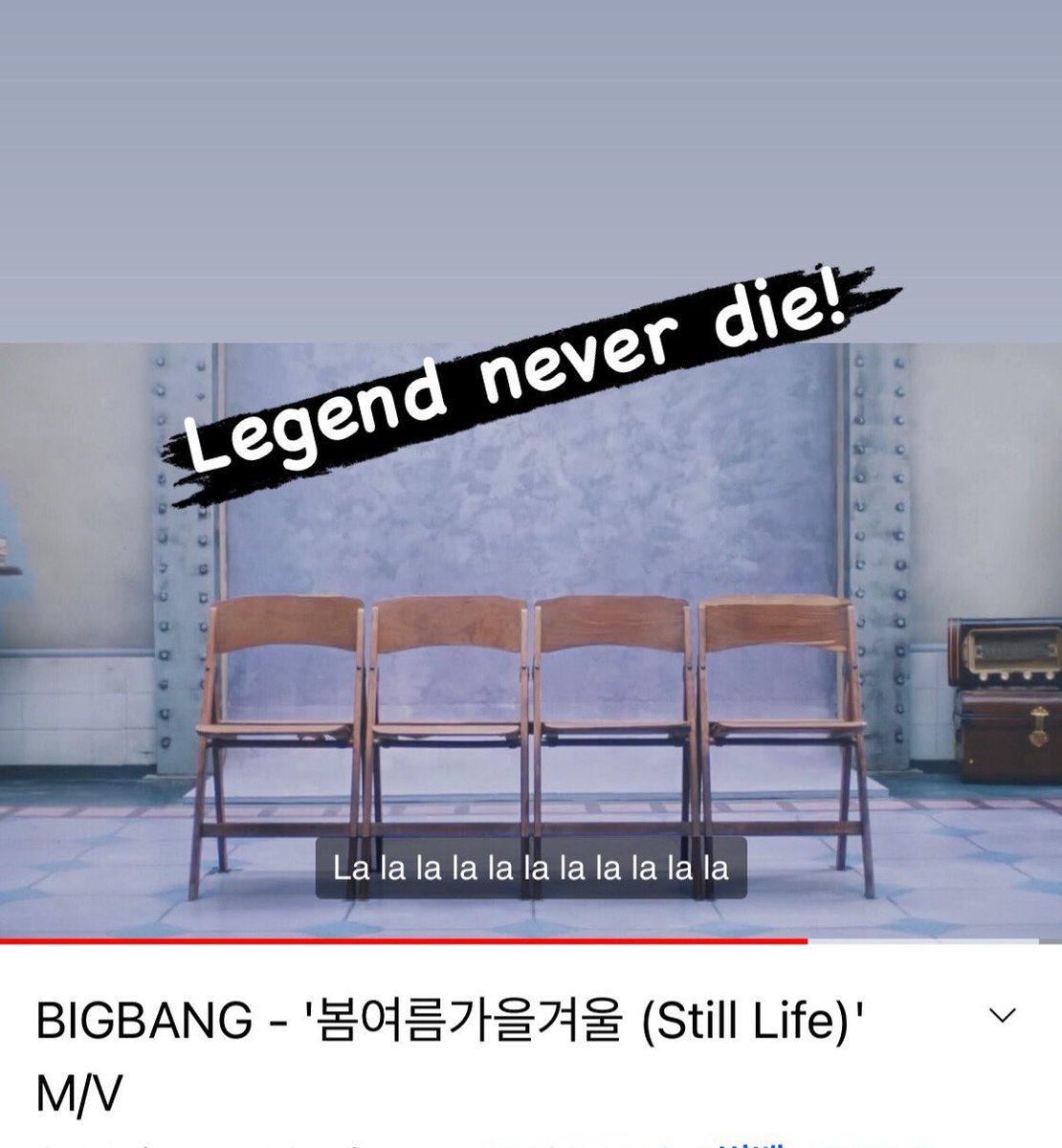 CoffeeDewy's tweet photo. Warmly Welcome back Our Legends! 
#BIGBANGisBACK #BIGBANG_StillLife https://t.co/2JddXMdS7J