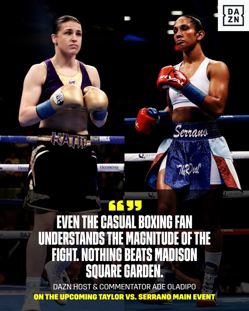 There's no doubt about it: #TaylorSerrano is going to be HISTORIC 🙌