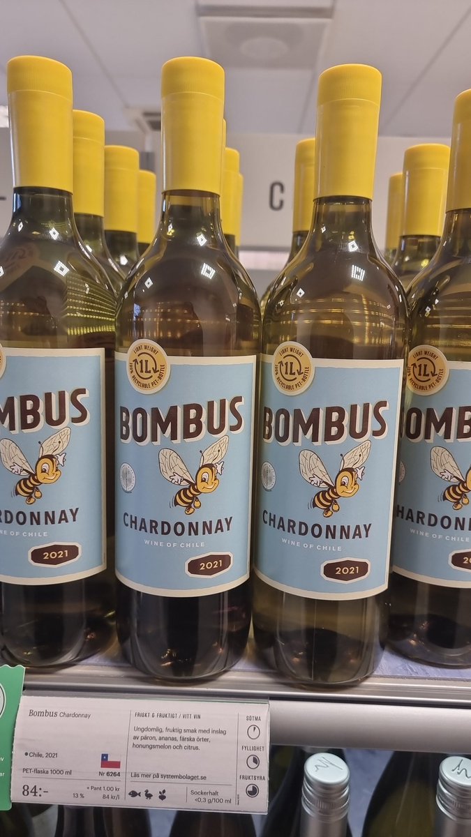 BeccaBear_3's tweet photo. When you're studying Bombus and come across Bombus wine... I may have to try this at some point #wine #bombus #bees #Sweden https://t.co/om3SqmgQJv